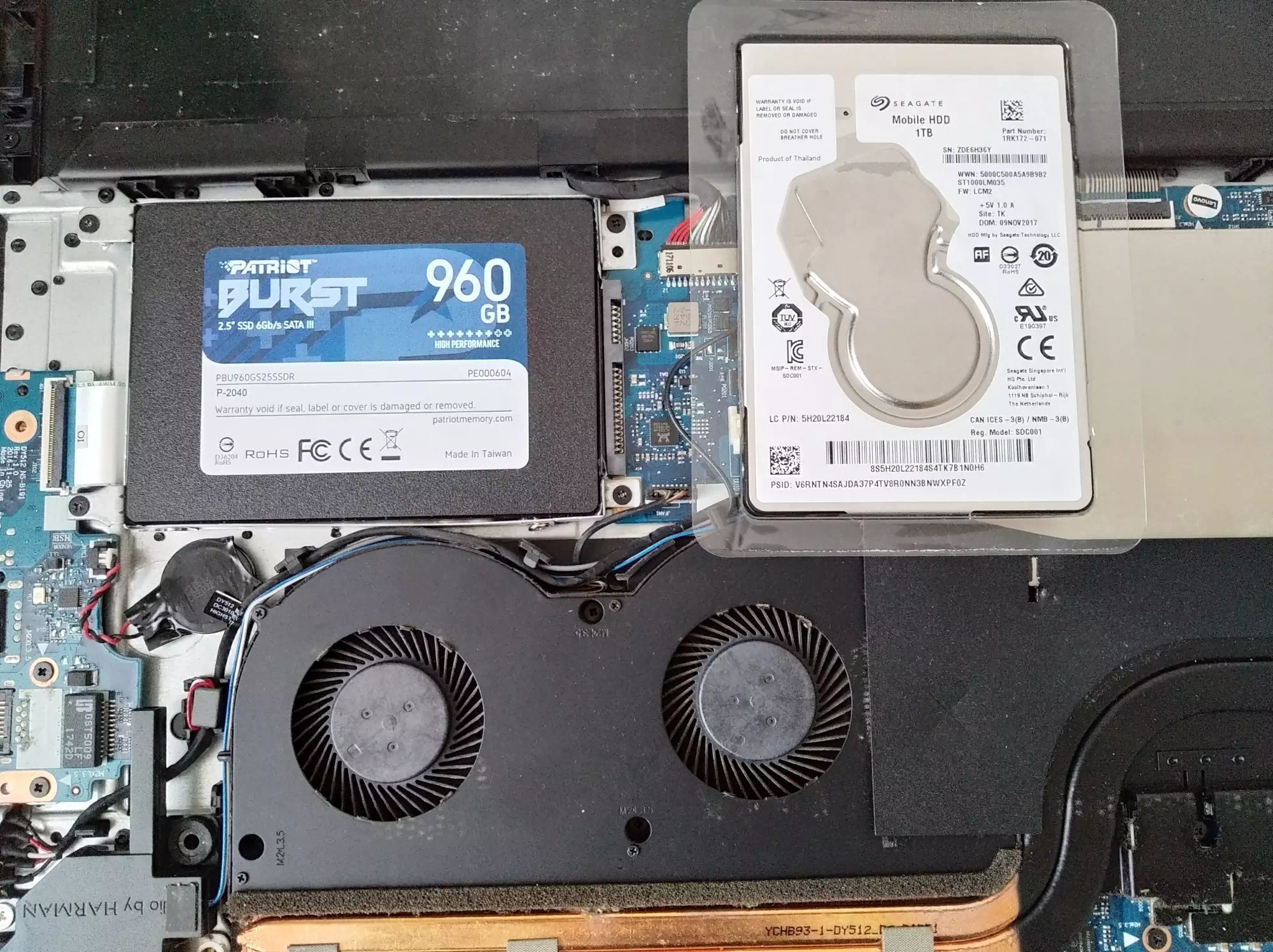 Výměna disku za SSD