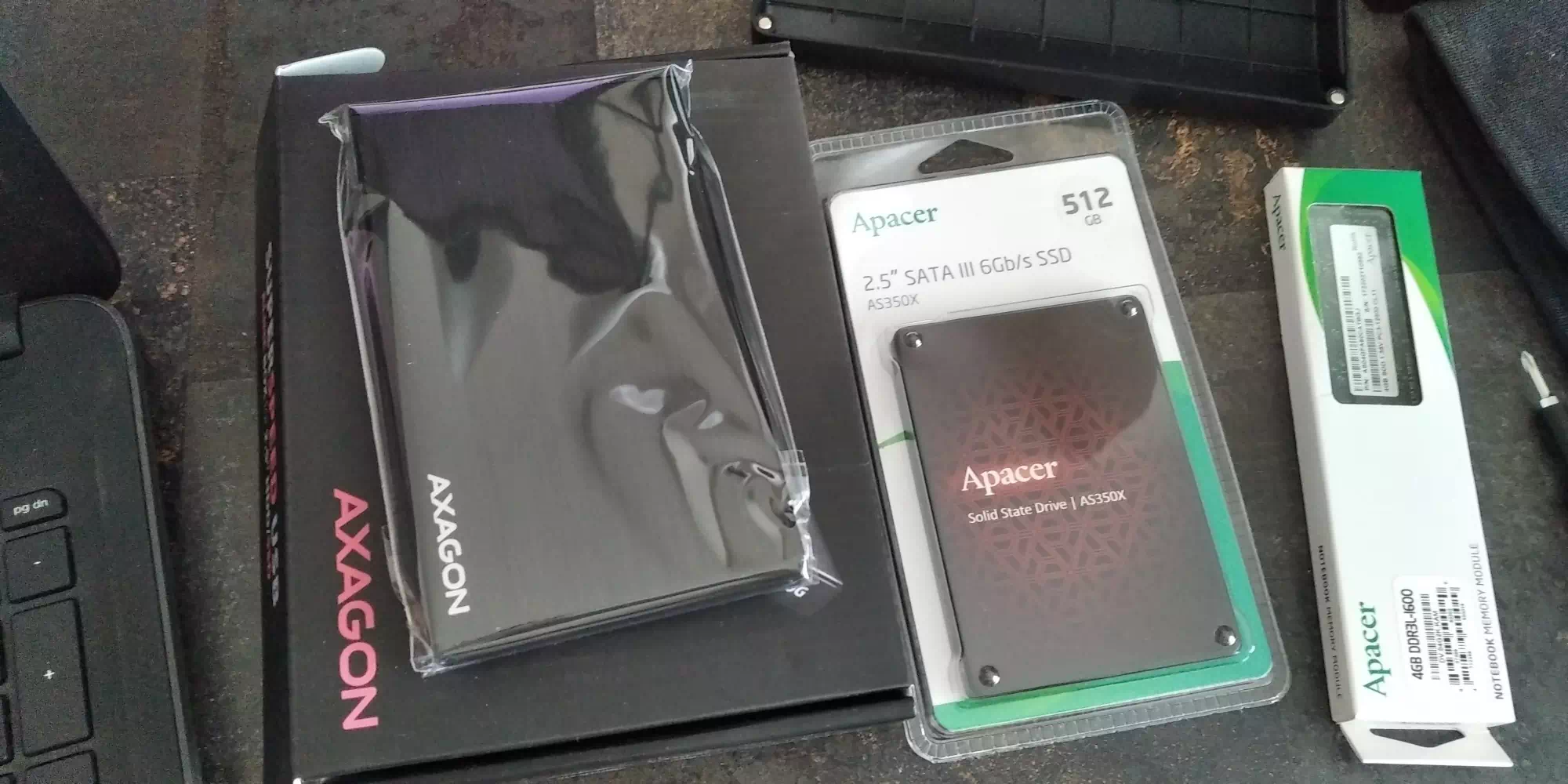 Výměna disku za SSD