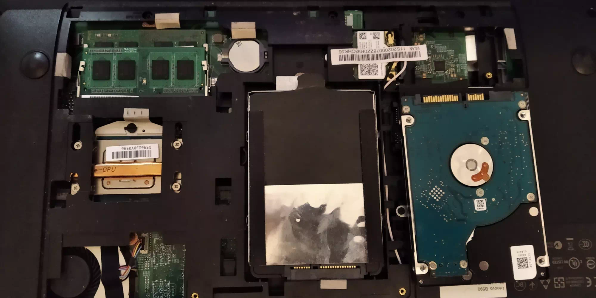 Výměna disku za SSD