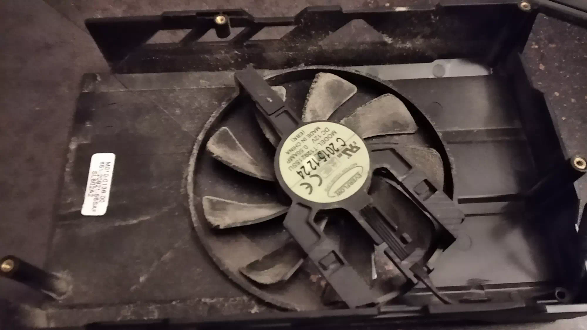 Vyčištění ventilátoru grafické karty